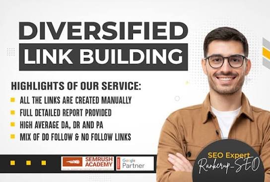 High DA Backlink & Link Building Package